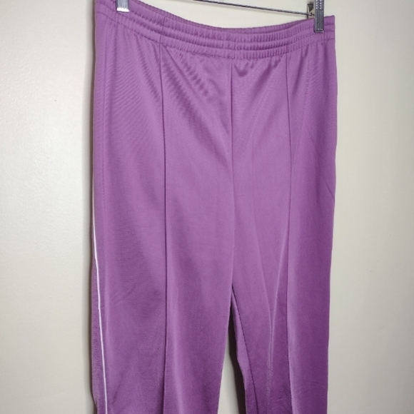 Vintage Nike Track Pants M Blue Tag Tapered Leg Shiny Y2K Swishy - Picture 3 of 9